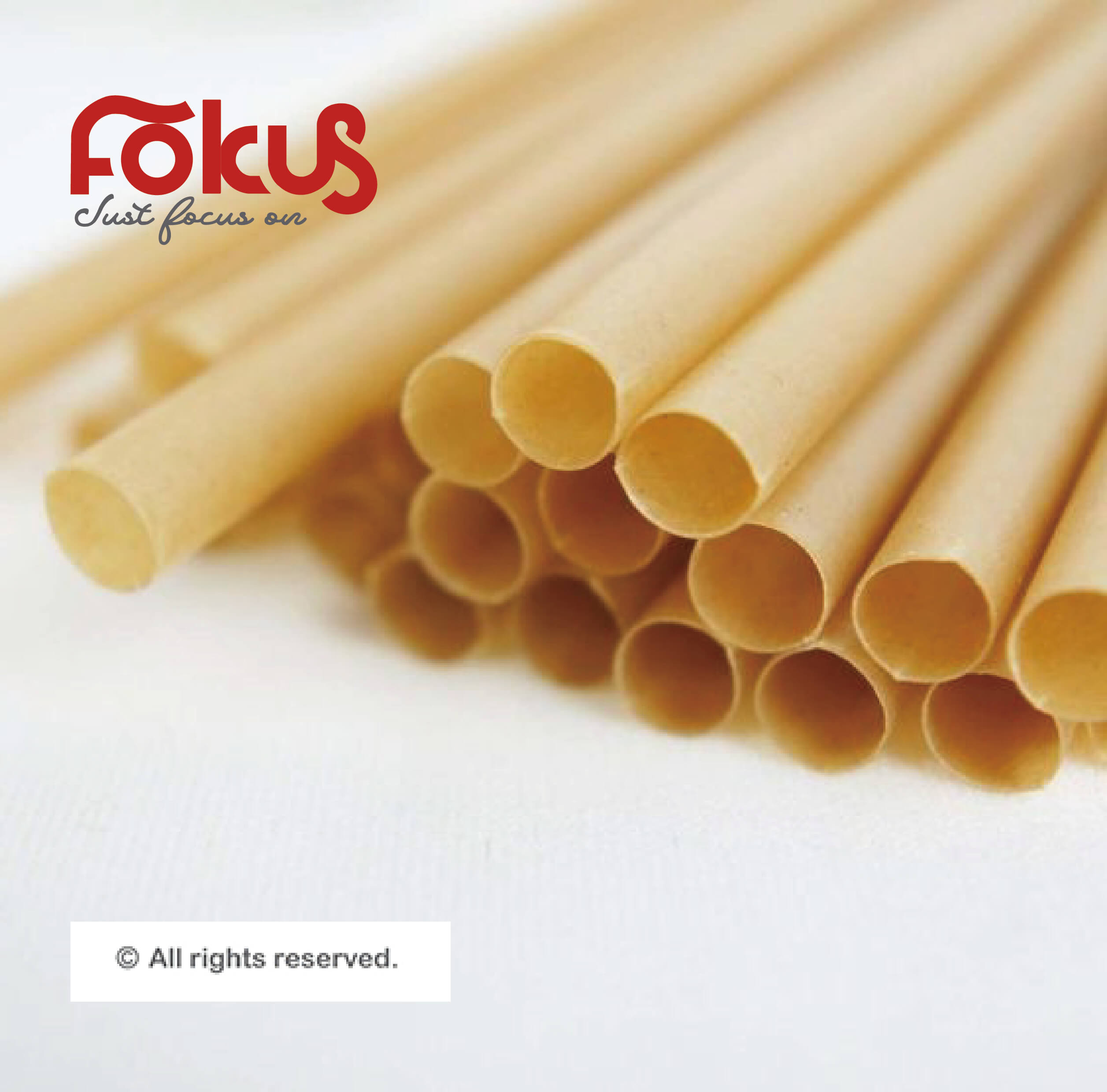 Wheat fiber straws from the Compostable Series – biodegradable and plastic-free